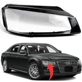 Resim gkl Audi A8 Sağ Far Camı 2014-2017 