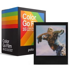 Resim Polaroid Go Film Double Pack Black Frame Edition Anlık Kamera Filmi 