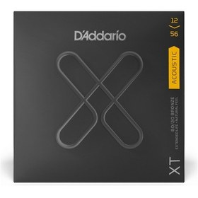 Resim D'addario Xtabr1256 Akustik Gitar Tel Seti. 80/20 Lıght/Medıum Bt 