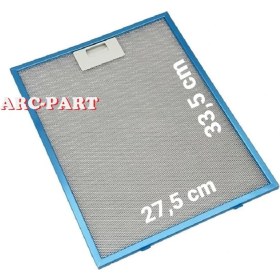 Resim ARC-PART Silverline 2220 X9 90'lık Davlumbaz Alüminyum Filtre 27,5X33,5 cm - 1 Adet 