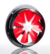 Resim Dündar 24 Cm D 25 55 Watt 800 M3/h 1375 Dd 220/230 Volt Monofaze Ev Duvar Tipi Aksiyal Fan Aspiratör 