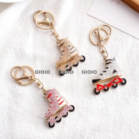 Resim Silver1 Gıoıo Yeni Moda Metal Çanta Çekicilik Içi Boş Karikatür Metal Anahtarlık Dıy Yaratıcı Okul Çantası Çekicilik (Yurt Dışından) 