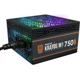 Resim Gamdıas Kratos M1-750B, 750W, 80+ Bronze, Aktif Pfc, Rgb, Gamıng Psu (Box) 