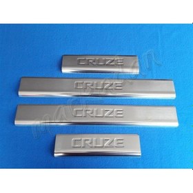 Resim Chevrolet Cruze Krom Kapı Eşiği 2009 Sonrası 4 Parça Paslanmaz Çe (501406309) 