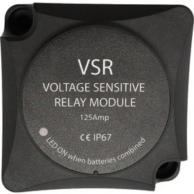 Resim Skycity 12v Otomatik Akü Şarj Rölesi Vsr - Çift Akü Yönetimi, Akıllı İzolasyon, 125a Sürekli Akım, Led Gösterge, Dayanıklı Fiberglas Kasa 