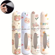 Resim 1/4 adet Sevimli Tavşan ve Çiçek 5ml Yeniden Doldurulabilir Parfüm Sprey Şişesi - Taşınabilir Seyahat Mini Atomizer Şeffaf Pompa Dağıtıcısı ile Kozmetikler, Esansiyel Yağlar, Losyonlar için - BPA-Free Plastik, Parfüm Seyahat Yeniden Doldurulabilir, Oyuncu Tasarım, Bpafree Plastik 