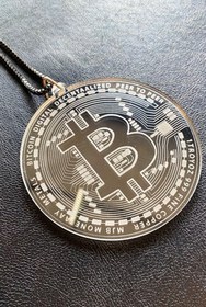 Resim Pleksimanya Bitcoin Pleksi Dikiz Aynası Süsü 