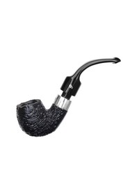 Resim Peterson Deluxe System Sandblasted 20s 9mm. Filtreli Akrilik Saplı Pipo 206403 
