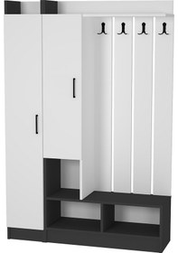 Resim Kalender Dekor Lityum-1-2 Lty14 Portmanto Vestiyer Ayakkabılık 