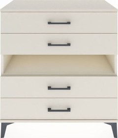 Resim Hyperion Şifonyer Tek Raflı 4 Çekmeceli 88x44x96 Aytaşı-aytaşı Aytası 