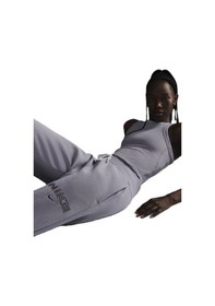 Resim Nike Sportswear Phoenix Fleece High Rise Wide Leg Logo Pants Kadın Yüksek Bel Eşofman Altı Mor Beyaz - Turuncu 