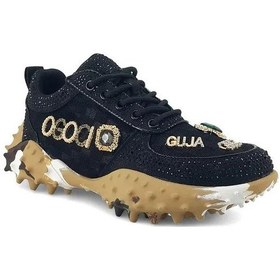 Resim Guja 25y338-9 Taş Detaylı Fashion Kadın Sneakerspor Ayakkabı Siyah 