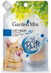 Resim Garden Mix Ton Balığı Ezmeli Kedi Ödülü 80 Gr 