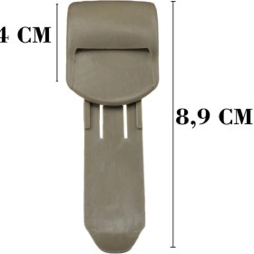 Resim Alpha Auto Part Renault Megane 2, Samsung Için Arka Perde Tutucu Tırnağı 2'li 