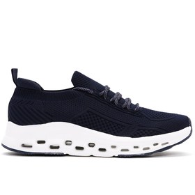 Resim Derimod Zero Erkek Lacivert Bağcıklı Kalın Tabanlı Sneaker 
