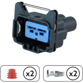 Resim Soketsan Fan Açma Soketi 2 Pin Kablosuz 