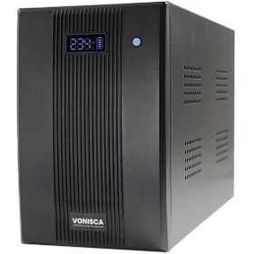 Resim D-1500 1500va Lcd Kesintisiz Güç Kaynağı Line Interactive 2x12v 9ah Ups Bilgisayar Kamera Ofis Sistem 