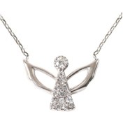 Resim Taşlı Gümüş Peri Kolye G718Kl Altınsepeti 