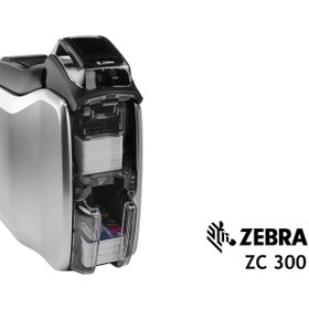 Resim Zebra Zc300 Dual Sided Çift Yüz Pvc Kart Yazıcı Zc32-000cq00em00 