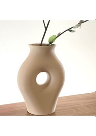 Resim Opencart İçinizi Görün - Delikli Modern Vazo Sadece Plastik Aparattır 