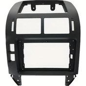 Resim Chuangyinshop Frame Black 9 İnch Android Multimedya Oynatıcı İçin 2004 2010 Car Fascia Navigasyon Gösterge Paneli Kit 