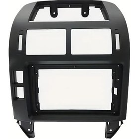 Resim Chuangyinshop Frame Black 9 İnch Android Multimedya Oynatıcı İçin 2004 2010 Car Fascia Navigasyon Gösterge Paneli Kit 