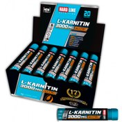 Resim HARDLINE L-Karnitin Matrix 3000mg Şeftali 20 adet (30ml) 