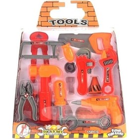 Resim Oyuncak Tamir Seti 15 Parça Ony-65030 