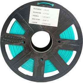 Resim SAVA 92a Standart Tpu Flex Esnek Filament - Turkuaz 