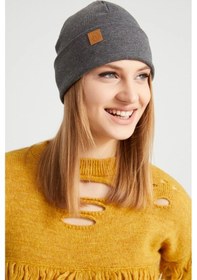 Resim Kadın Balıkçı Style %100 Pamuklu Kaşkorse, Terletmez, Ultra Hafif, Yumuşak Bere - Standart / Füme Koyu Gri Füme Koyu Gri 