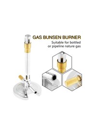 Resim Adet Mikro Tek Tüp Bunsen Brülör Gaz Işığı Sıvı Propan Laboratuvarı Isıtma Ekipmanları Df 