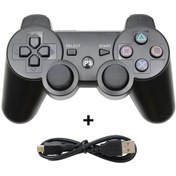 Resim Kablosuz Denetleyici Desteği Bluetooth Ps3 Konol Joystick Playstation 3 Joy Black 
