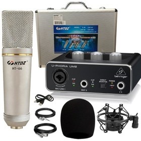 Resim HTDZ HT66 Silver Recording Studio Pack 