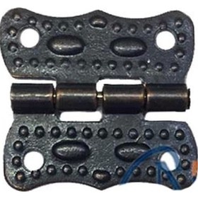 Resim Papatya Menteşe - Küçük 20x20 Mm, Antik, 1 Adet Çok Renkli 