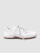Resim Cabani %100 Hakiki Deri Beyaz Kadın Sneaker 