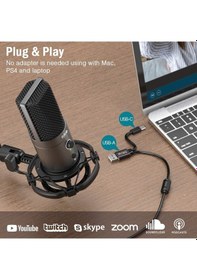 Resim Fifine T683 Usb Condenser Mikrofon Kayıt Seti 