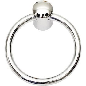 Resim Halka Sarkaç Krom Tek Vidalı Mobilya Kulp Düğme 