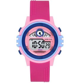 Resim Danıel Kleın Dk.2266-13 Pembe Silikon Kordon Dijital Çocuk Kol Saati 