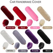 Resim Siyah 2ccs Araba El Freni Kavrama Vites Topuzu Kapak Kolu Kapakları Peluş Kol Kış Yumuşak Sıcak El Freni 