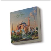 Resim Ayasofya Camii Baskılı Taş Magnet 5x5 