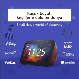 Resim Amazon Echo Show 5 Kids (2025 Model) | Alexa’lı Akıllı Çocuk Asistanı| 1 Yıl Amazon Kids+ Aboneliği Dahil 