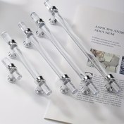 Resim 1 adet Modern Minimalist Akrilik Kulp - Gardırop Kapıları, Çekmeceler, Dolaplar ve Ayakkabı Dolapları için Mükemmel! 