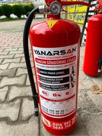 Resim yanarsan 6 kg. KURU KİMYEVİ TOZLU YANGIN SÖNDÜRME TÜPÜ 
