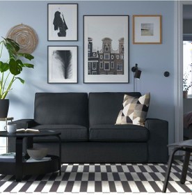 Resim 2'li Kanepe, Tresund Antrasit Gri 