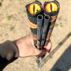 Resim 2.4m H-Çekirdek Dayanıklılık Yılan Derisi Tasarımı Balıkçılık Çubuğu - Hafif Eylem, Hızlı Eylem, Karbon Fiber Örgü Balıkçılık Çubuğu Büyük Balıklar İçin, Dönen Tekniği, 7.87ft, Katlanabilir Uzunluk 100-130cm, Hafif Eylem Çubuğu | Yılan Derisi Deseni | Karbon Fiber Çubuğu 