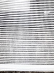 Resim Bbb Saten Çizgili Çift Mekanizmalı Tül Stor Perde Beyaz Mt1000 Beyaz 