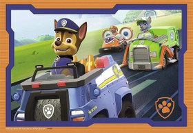 Resim Ravensburger 2x12 Parça Puzzle Paw Patrol im Einsatz 075911 
