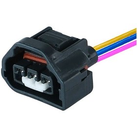 Resim Gaz Kelebek Soketi 3 Pin Kablolu 