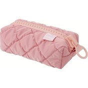 Resim Cordial Pembe Candy Color Kalem Kılıfı Büyük Kapasiteli Fermuarlı Çok Amaçlı Kırtasiye Kozmetik 