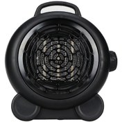 Resim Cbtxglobal 1000 W Taşınabilir Elektrikli Fanlı Isıtıcı Siyah 